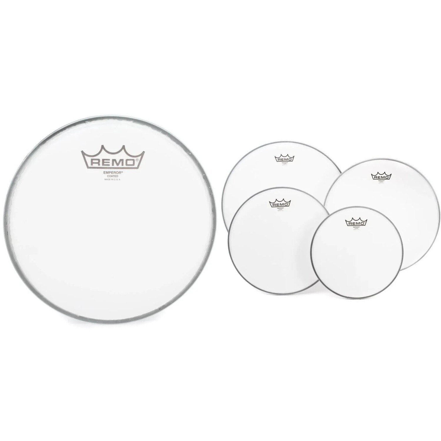 

Набор из 5 пластиков Tom Drumhead Remo Emperor с покрытием