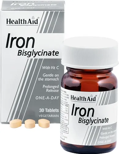 

Ферро бисглицинат 30 таблеток Health Aid