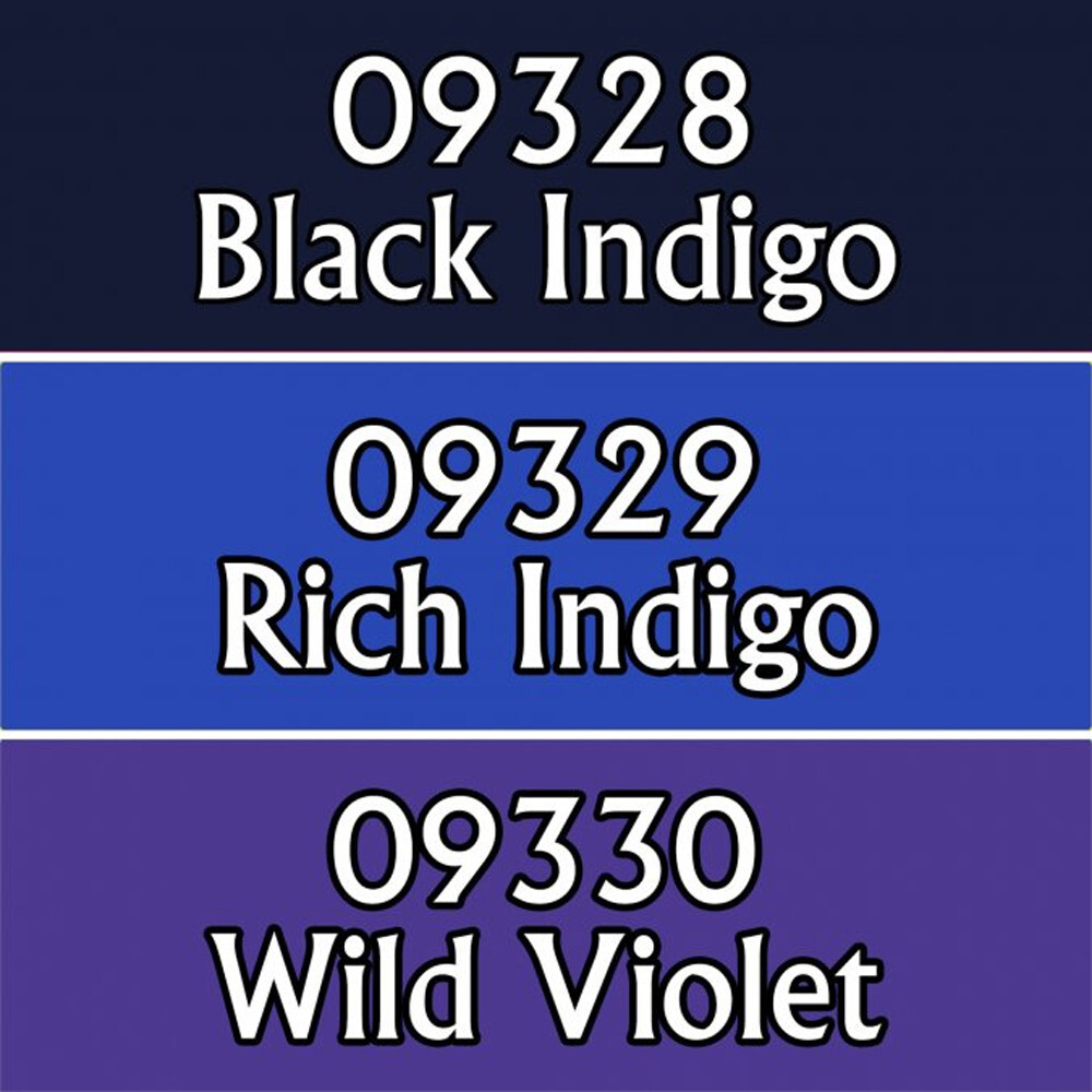 

Аксессуары Reaper Master Series Paints: Indigos Triad