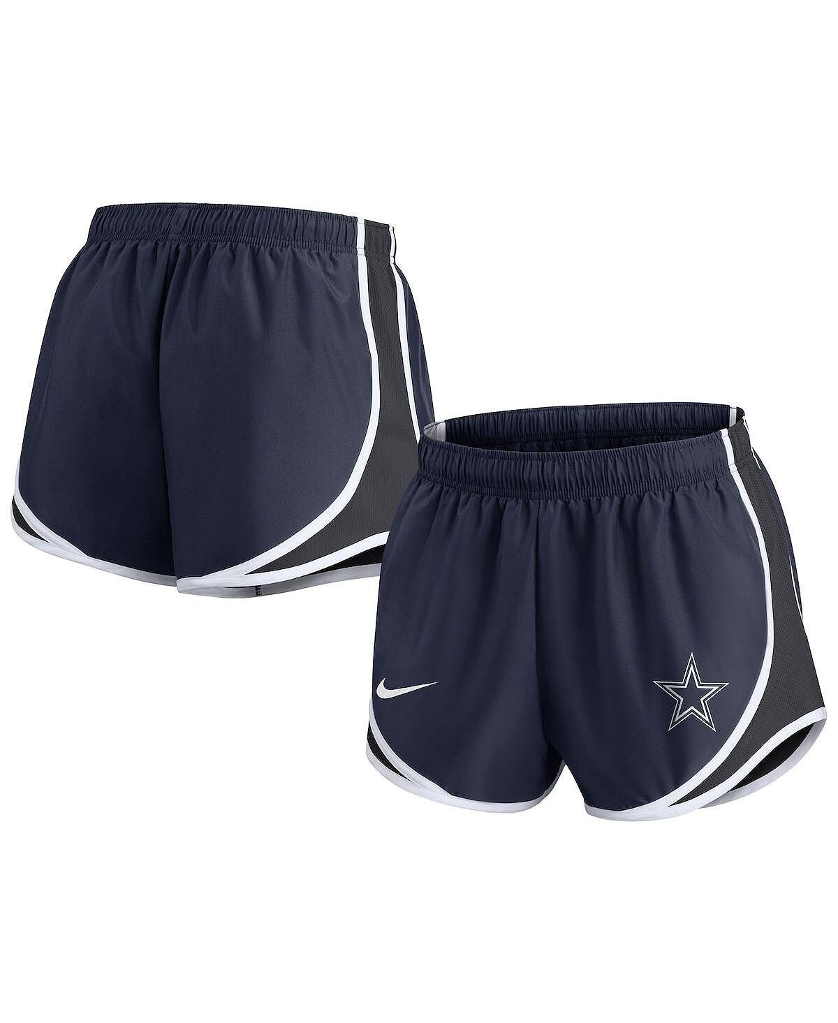 

Женские темно-синие шорты Dallas Cowboys Performance Tempo Nike, темно-синий