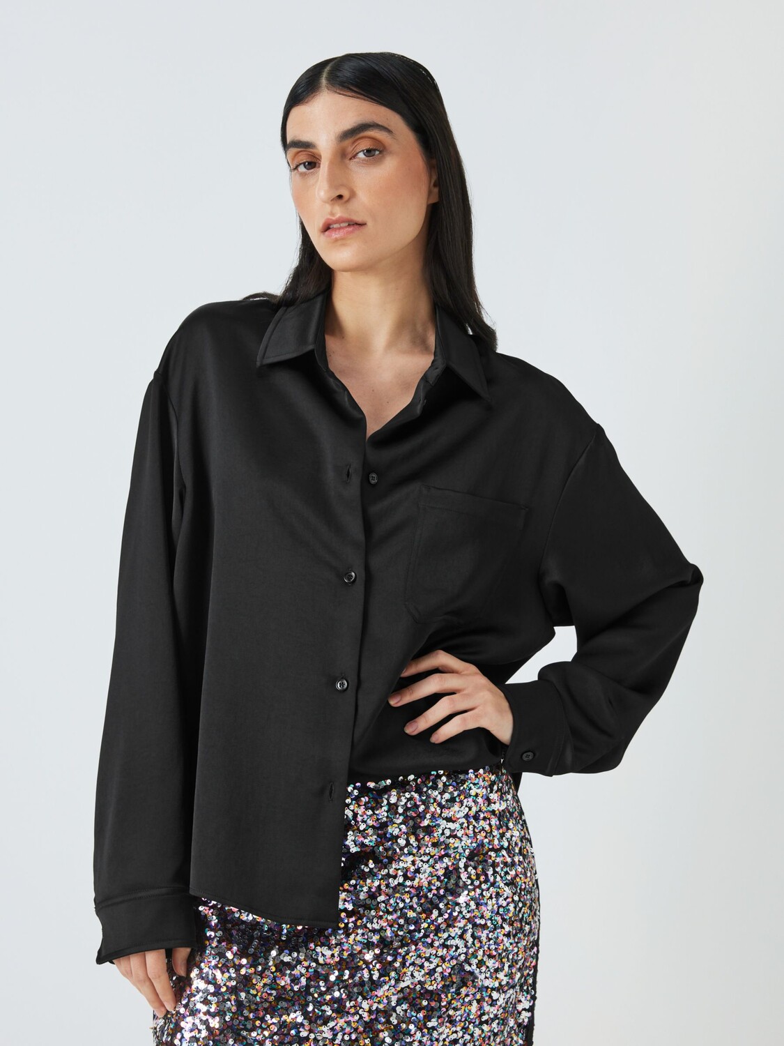 

Рубашка Кариока Weekend MaxMara, черный