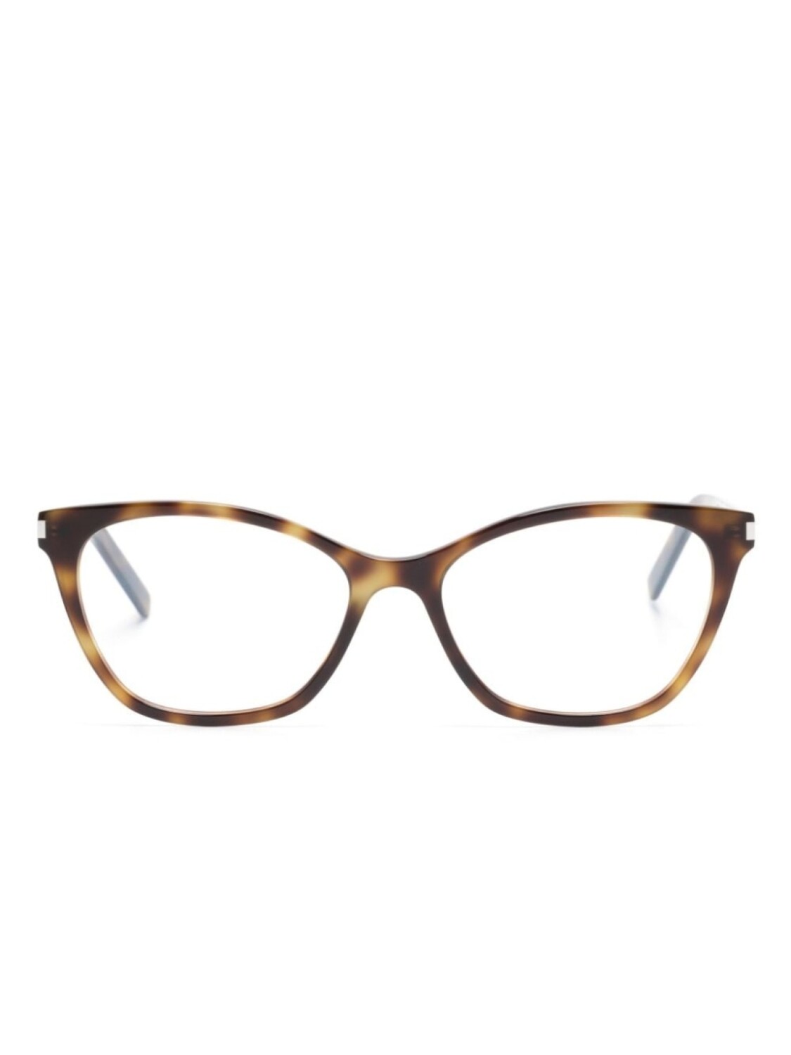 

Saint Laurent Eyewear очки SL 282 Slim в оправе 'кошачий глаз', коричневый