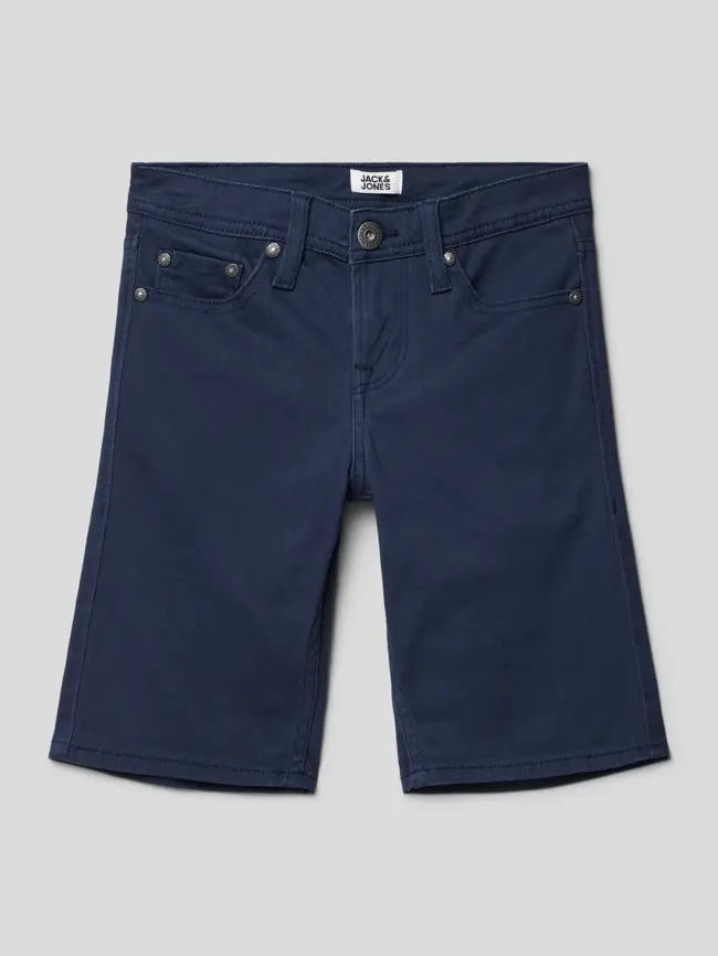 

Шорты с фиксированными манжетами на штанинах Jack & Jones, темно-синий