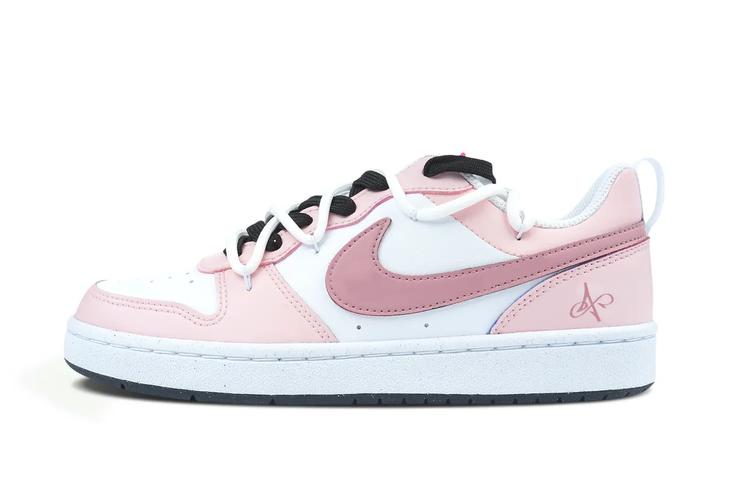 

Кроссовки Nike Court Borough Skateboarding Shoes Women's Low-top White/powder, розовый