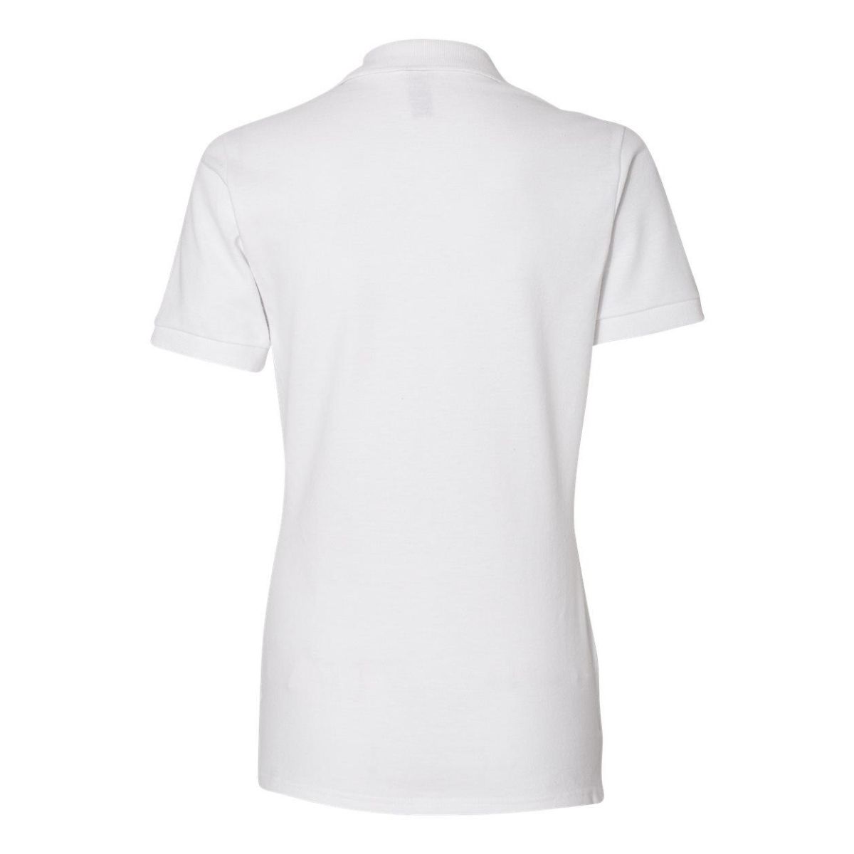 Женская рубашка-поло JERZEES из 100 % хлопка кольцевого прядения Piqu Floso, черный