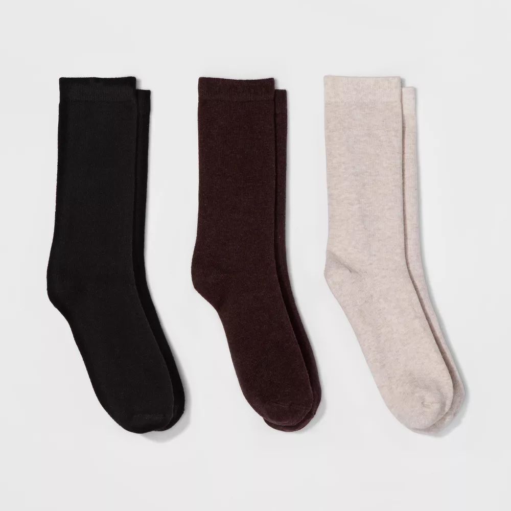 

Женские носки 3 пары - A New Day, цвет Black/Brown/Cream