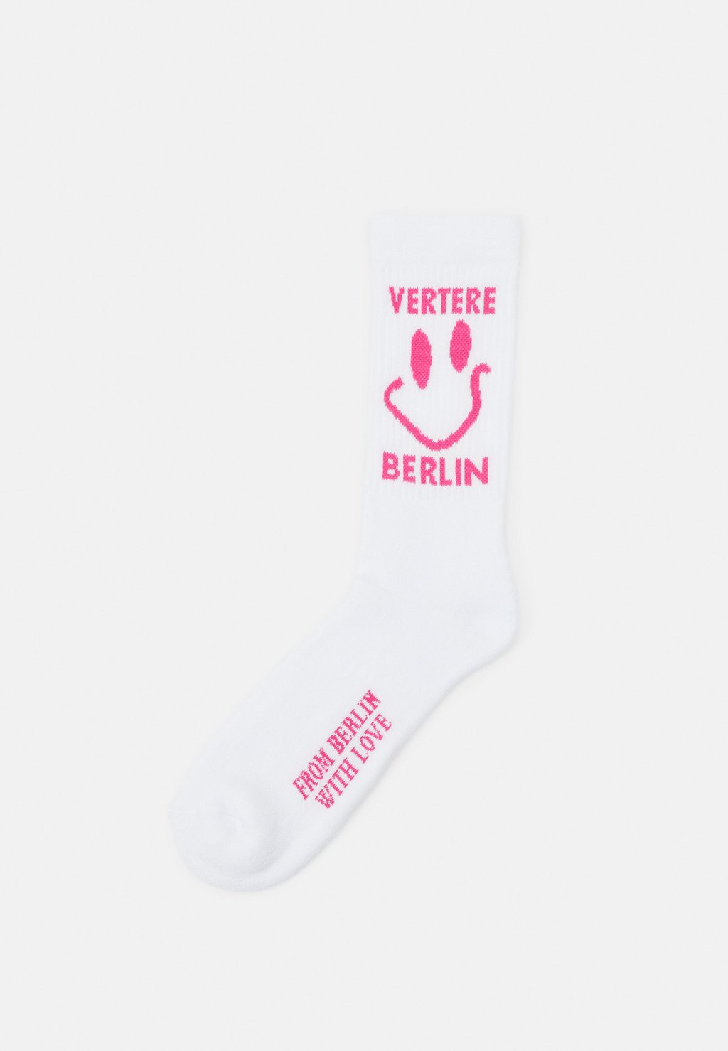 Носки Smiley Tennis Socks Unisex Vertere Berlin, белый носки gym socks white royal barcode berlin белый размер l