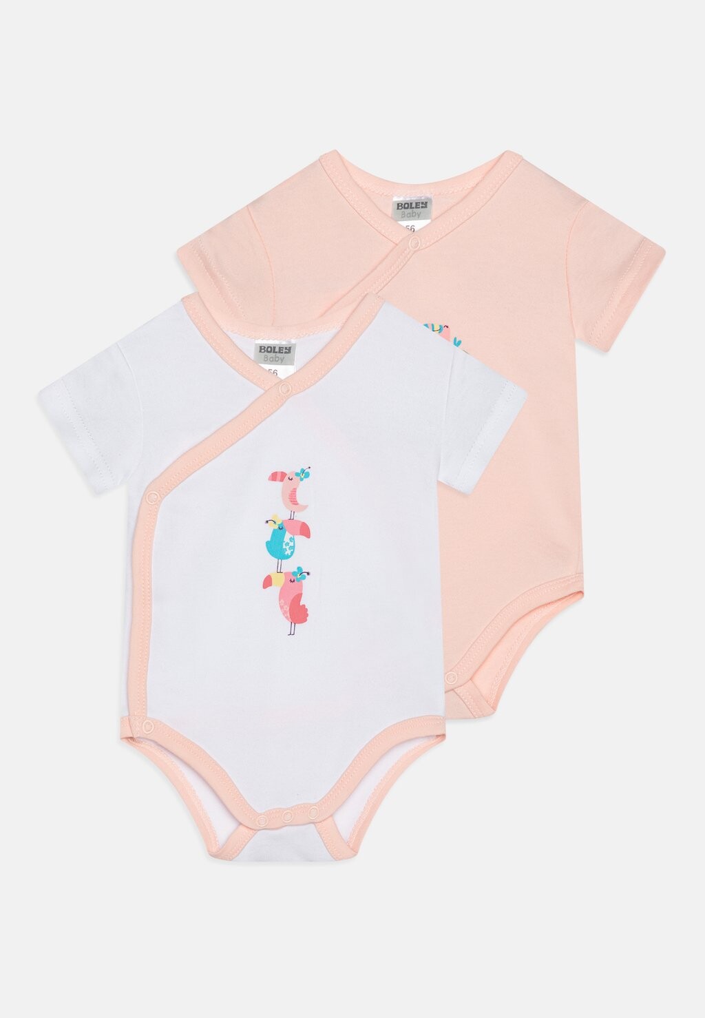 

Боди GIRLS 2 PACK Jacky Baby, цвет rose