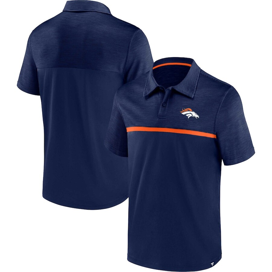 

Поло с коротким рукавом Fanatics Branded Denver Broncos, нави