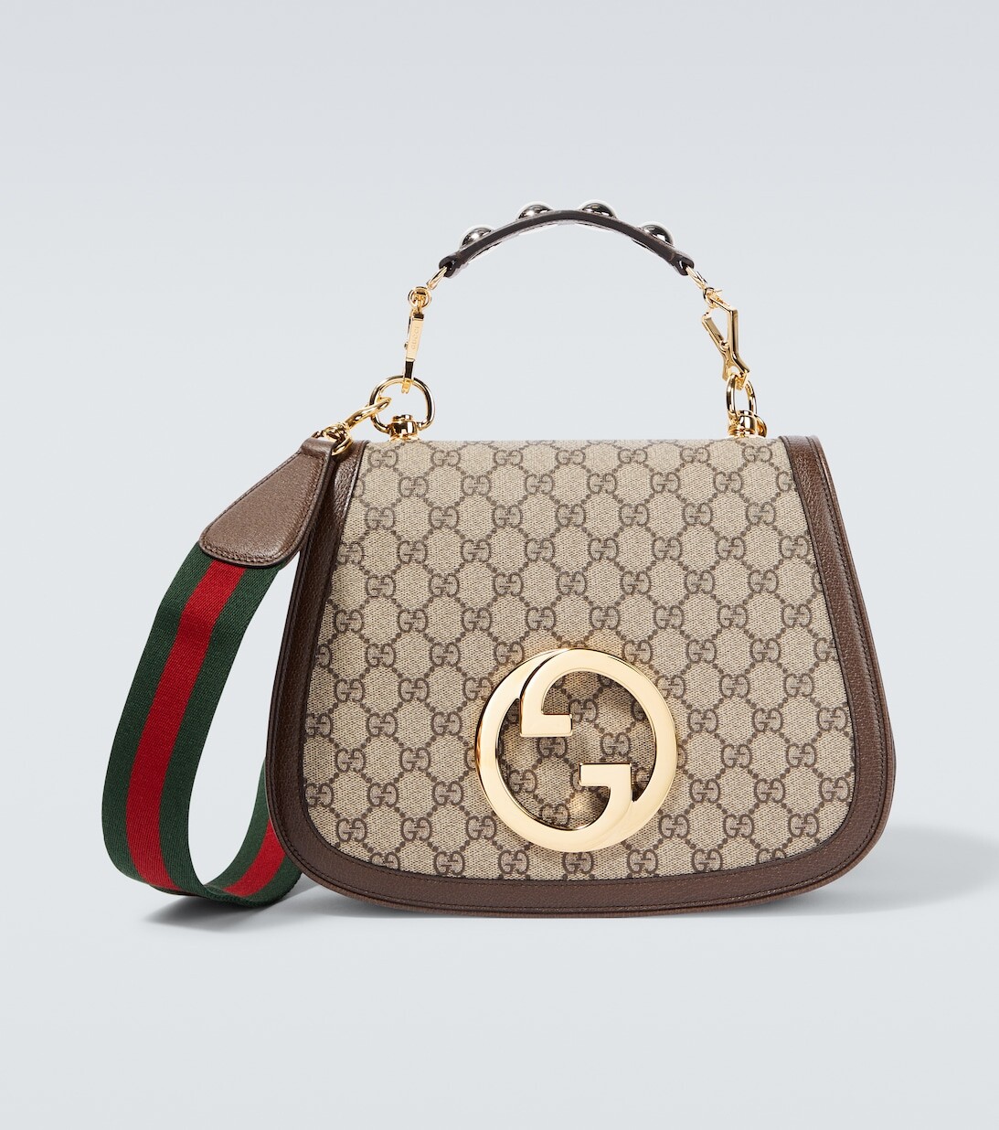 

Сумка через плечо Gucci Blondie из парусины Gucci, бежевый