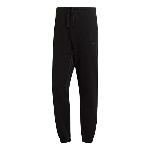 Спортивные штаны Men's adidas originals Cotton Drawstring Elastic Waistband Sports Pants/Trousers/Joggers Black, черный