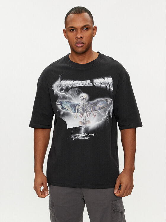 

Футболка свободного кроя Jack&Jones, черный