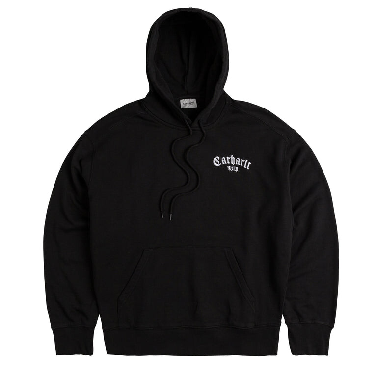 

Толстовка Carhartt Wip Onyx Script Hoodie Carhartt WIP, черный