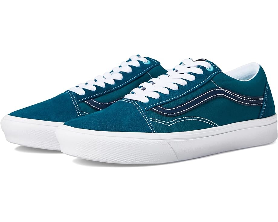 

Кроссовки Vans Comfycush Old Skool, цвет Multi Block Blue Coral/Black