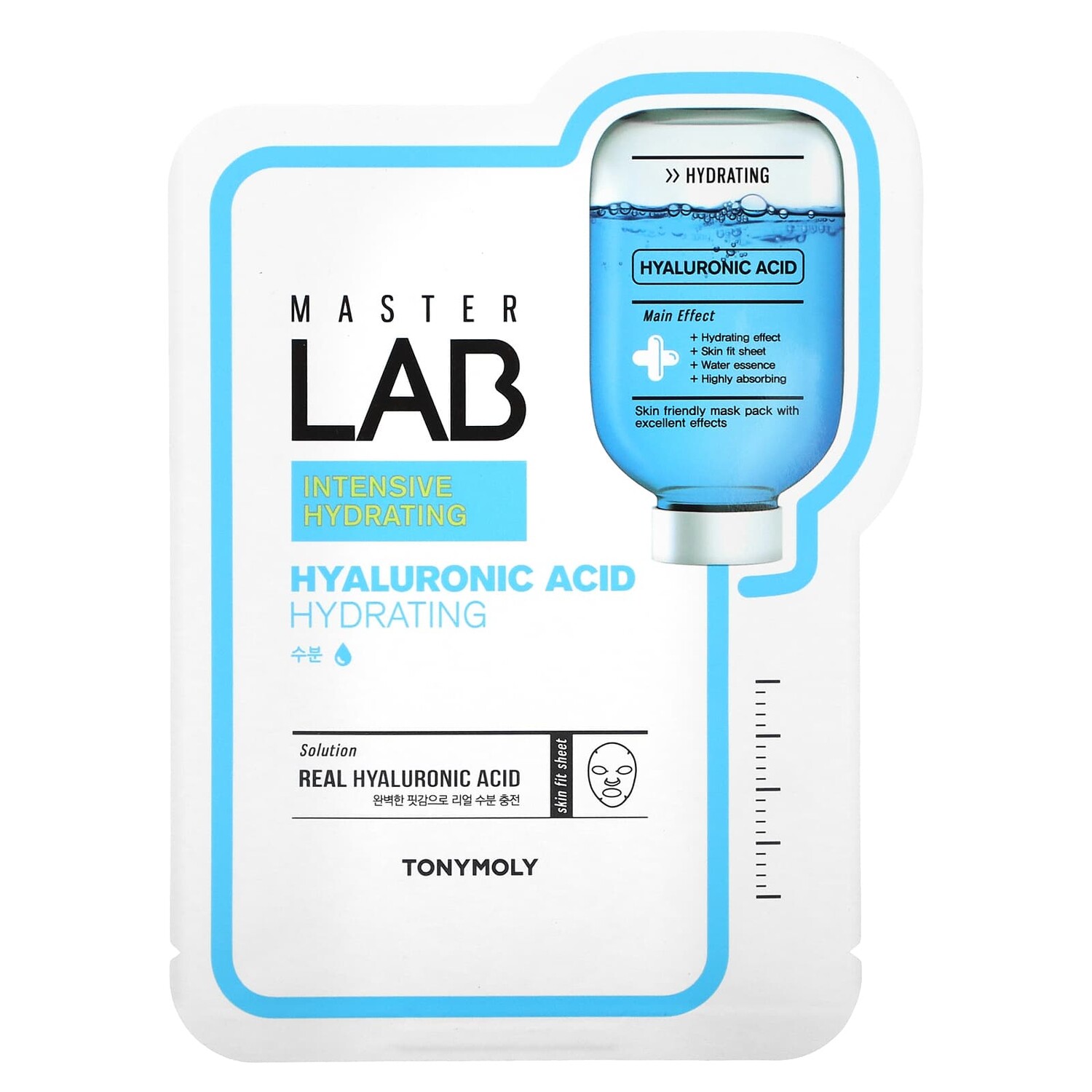 

Master Lab, увлажняющая гиалуроновая кислота, 1 шт., 19 г, Tony Moly
