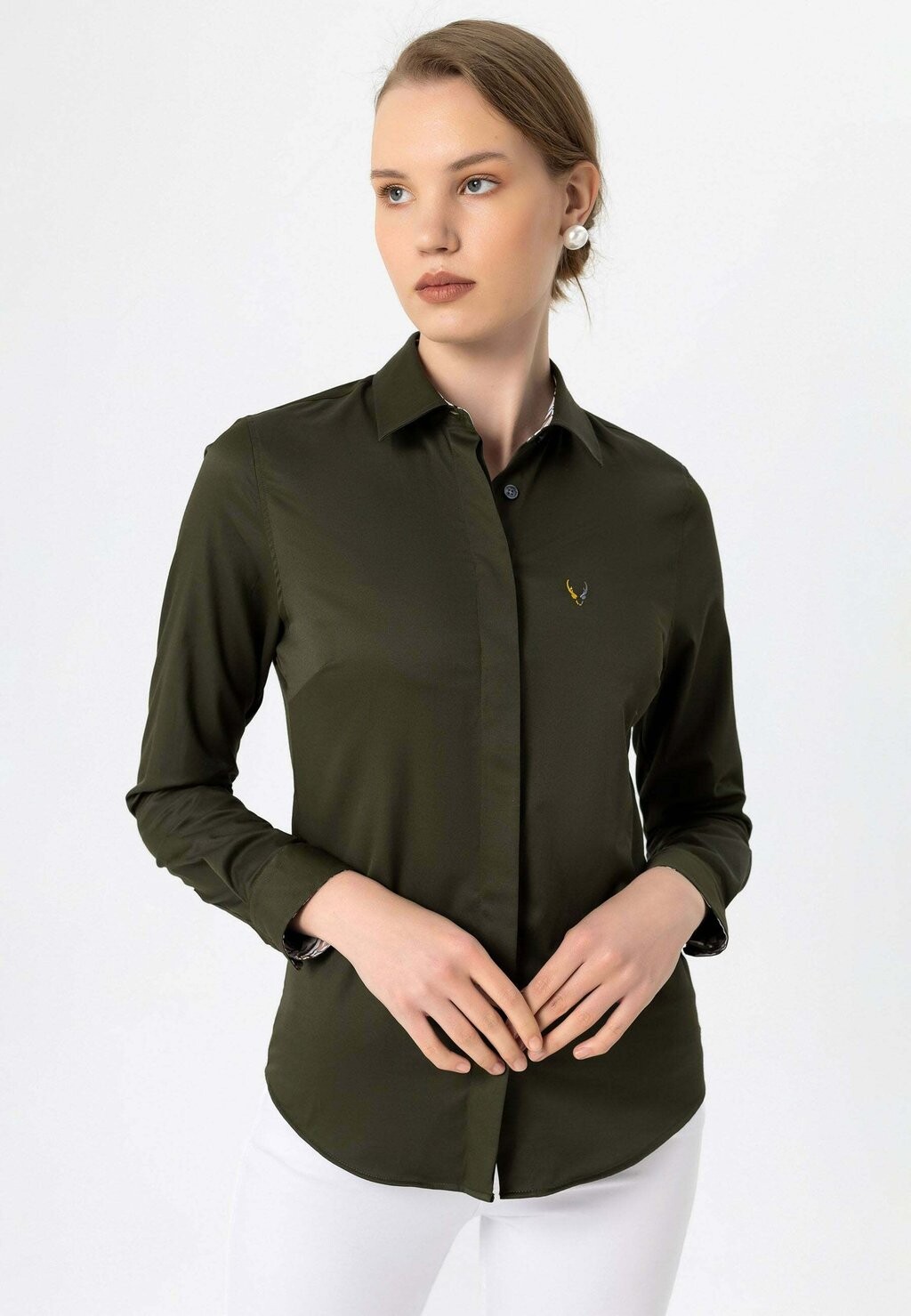

Рубашка By Diess Collection, хаки