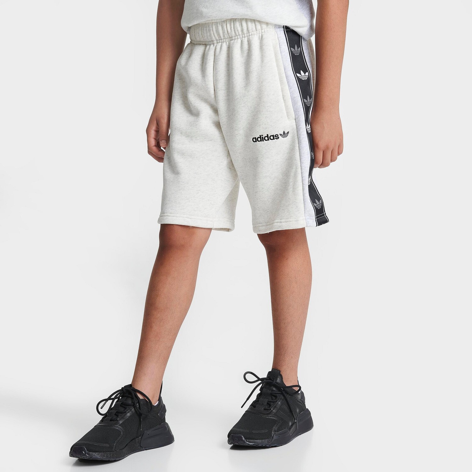 

Детские шорты из флиса adidas Originals Tape, белый