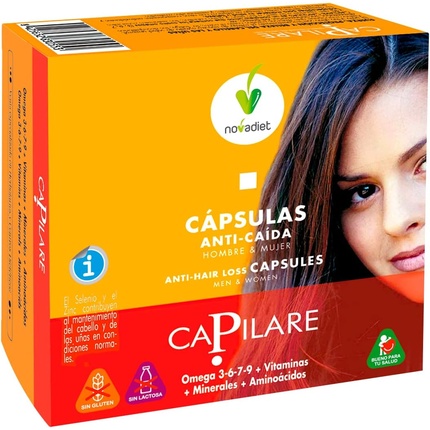 Diet Capilare против выпадения волос, 60 капсул, Nova