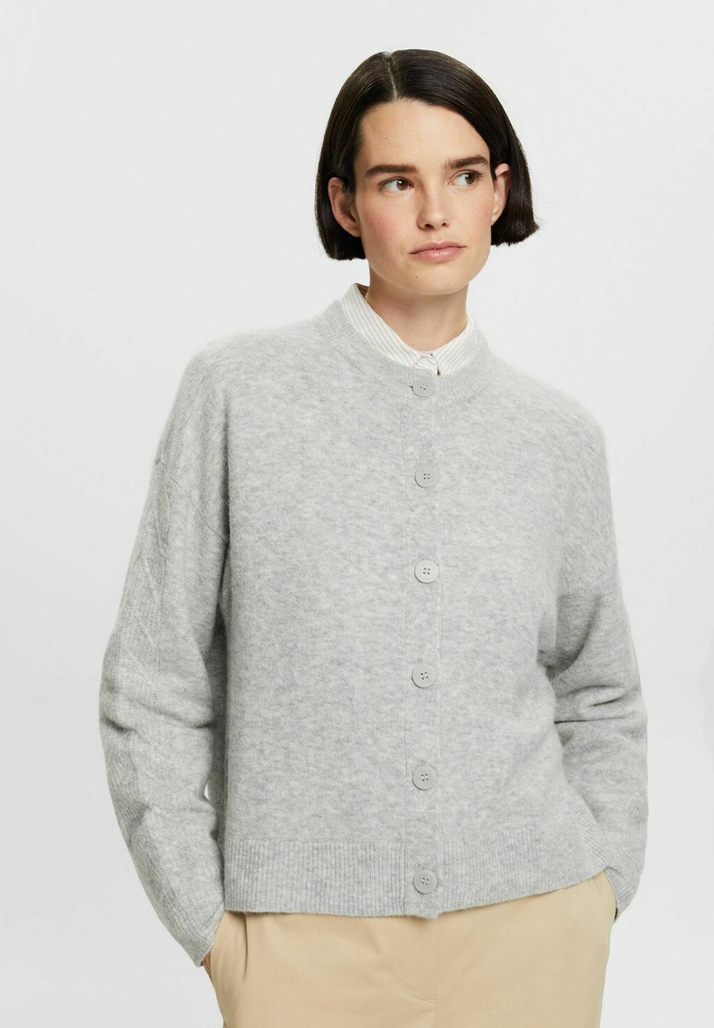 

Кардиган edc by Esprit, цвет light grey new