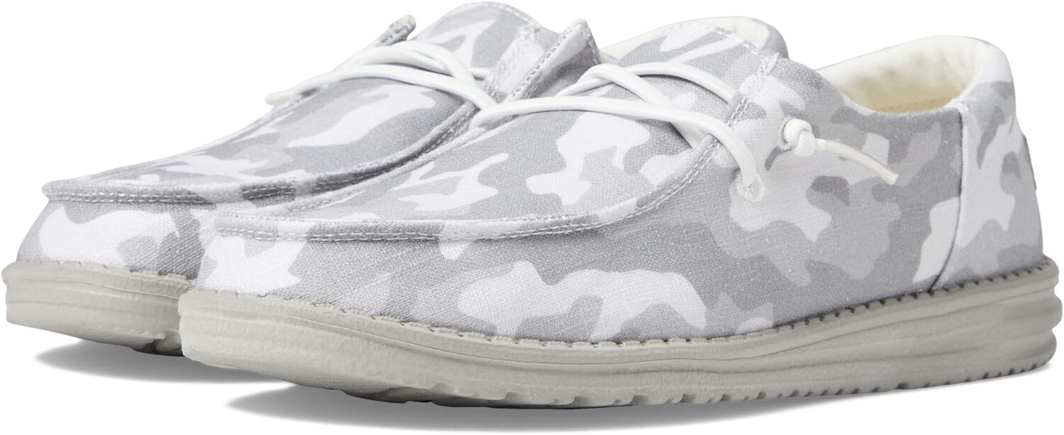 

Кроссовки Wendy Funk Cloud Camo Hey Dude, светло-серый