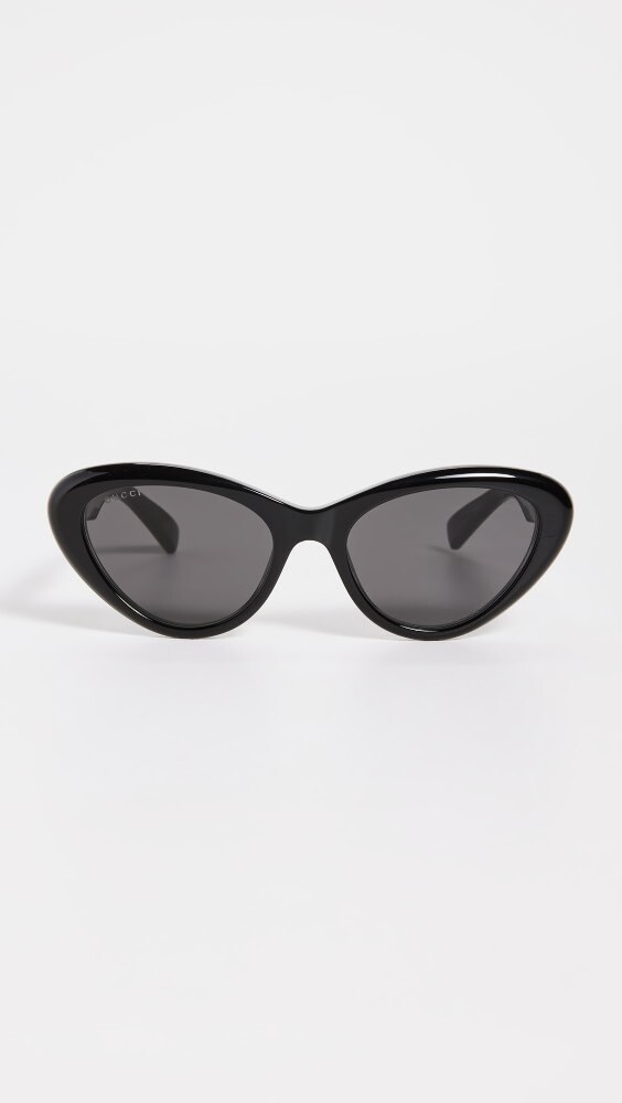 

Солнцезащитные очки Gucci Gucci Symbols Cat Eye, черный