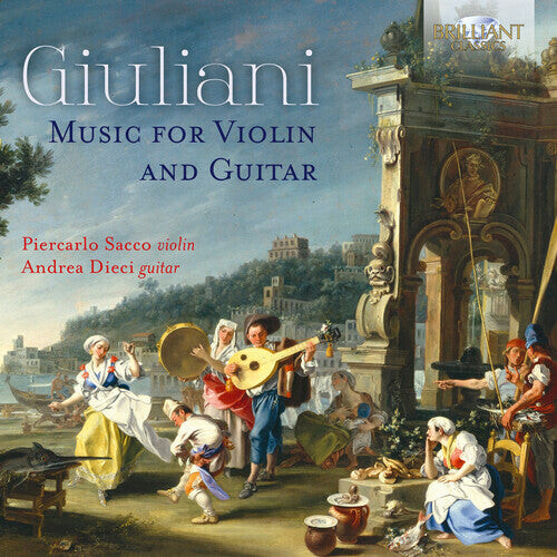 

CD диск Giuliani / Sacco / Dieci: Music for Violin & Guitar