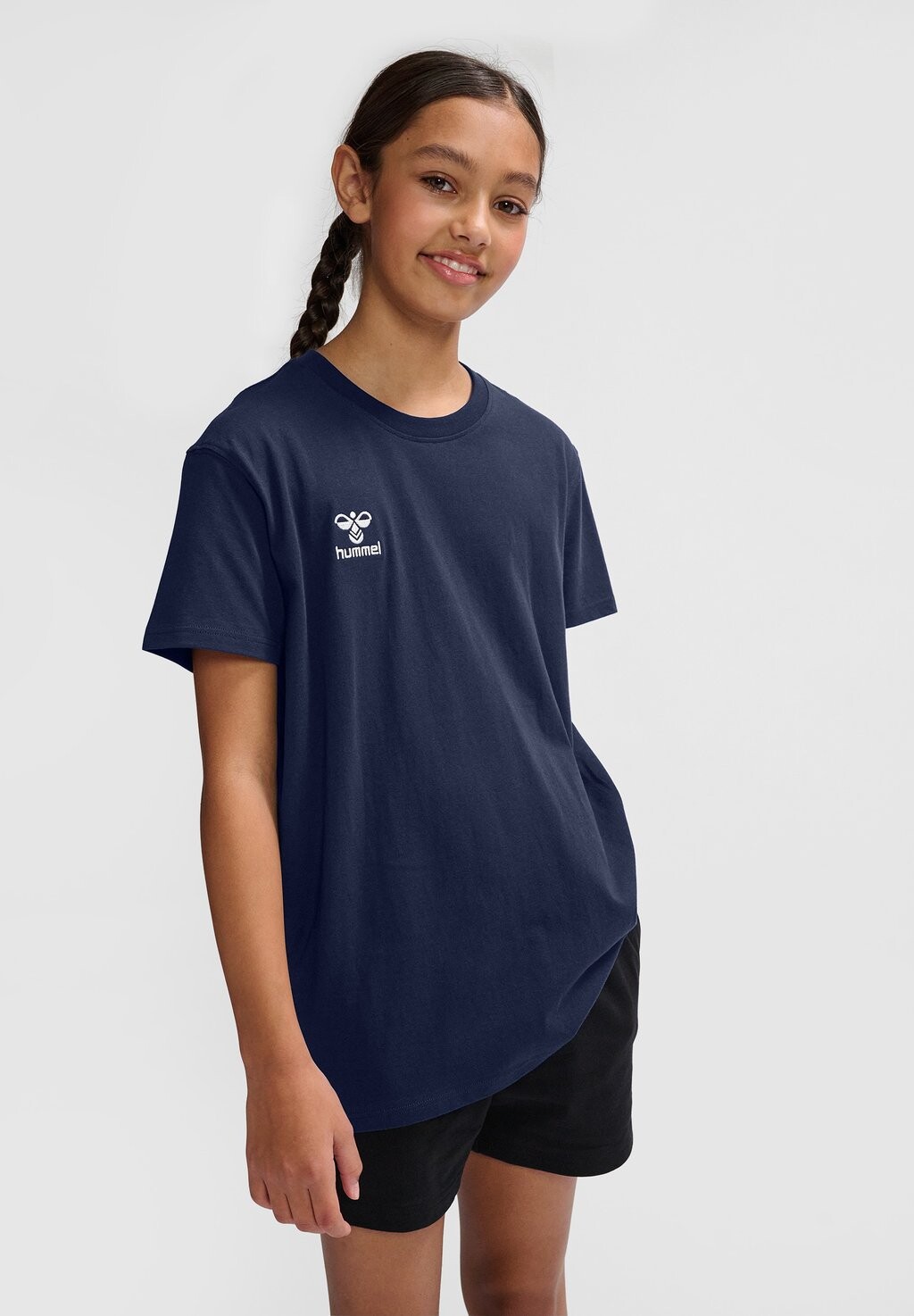 

Футболка с принтом UNISEX Hummel, синий