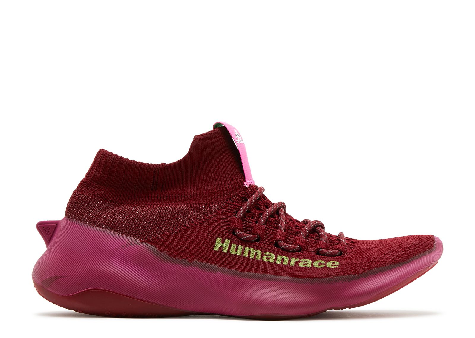 Кроссовки adidas Pharrell X Human Race Sichona 'Burgundy', красный
