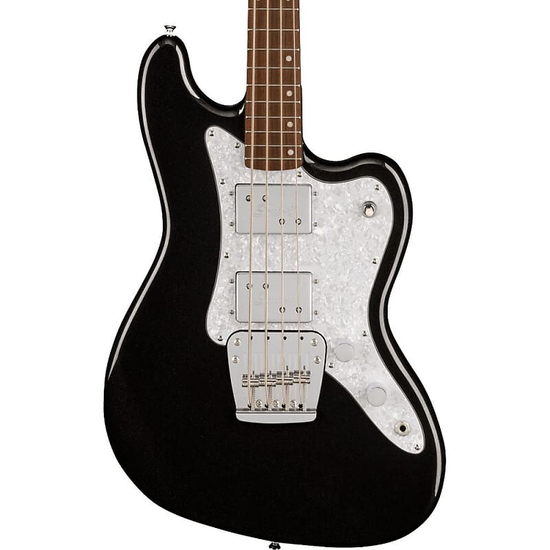 

Басс гитара Squier Paranormal Rascal HH Bass Guitar, Laurel Fingerboard, Metallic Black