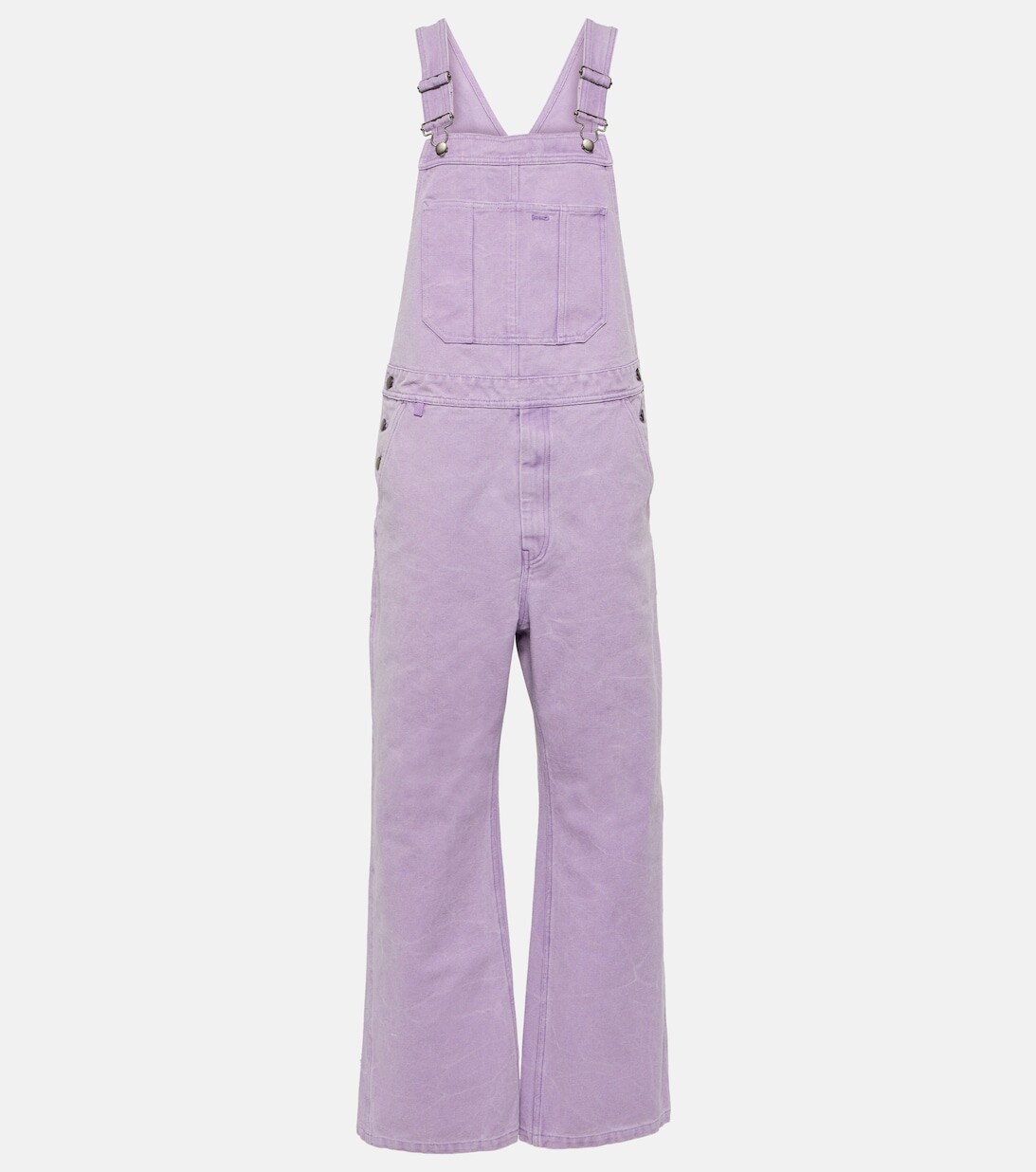 

Комбинезон из хлопковой парусины ACNE STUDIOS, фиолетовый