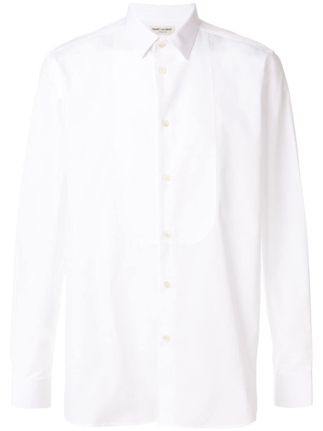 

Saint Laurent классическая рубашка с длинными рукавами, белый