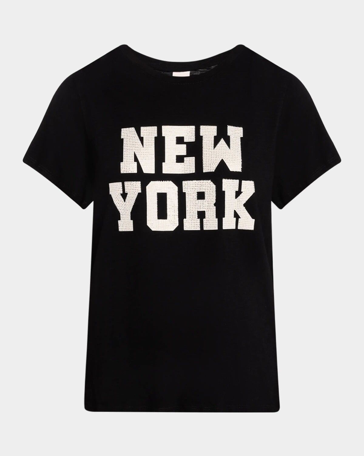 

Футболка с графическим рисунком Paris New York Cinq A Sept, цвет Black/Silver