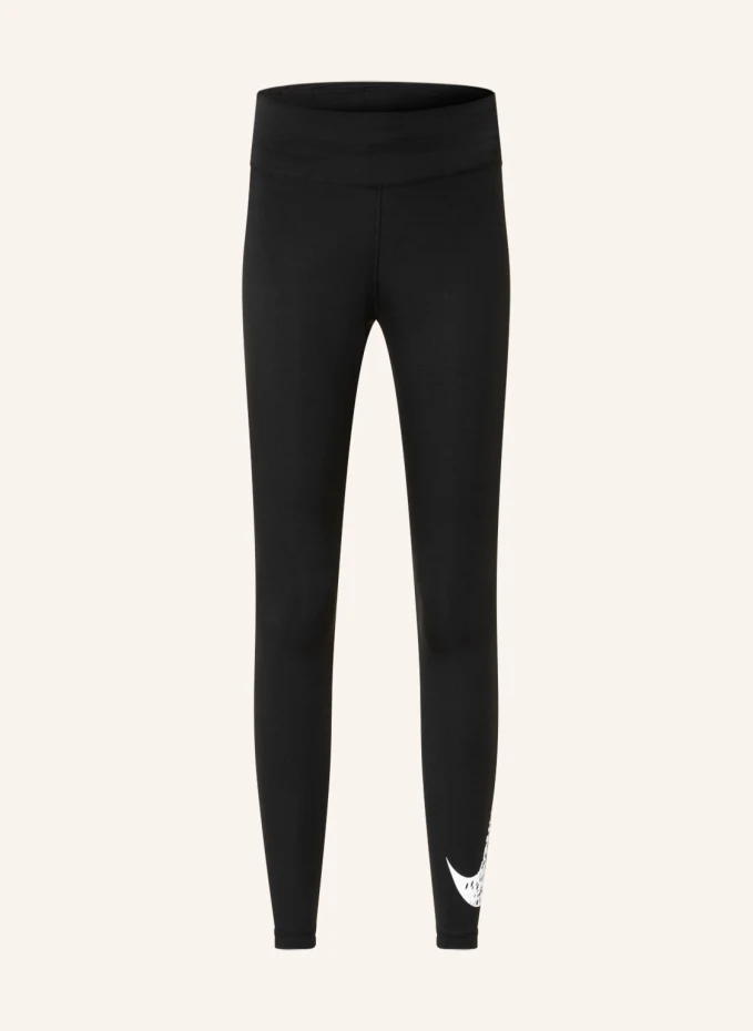 Колготки 7/8 dri-fit swoosh run Nike, черный тайтсы nike w nk swoosh run tight 7 8 женщины da1145 531 xl