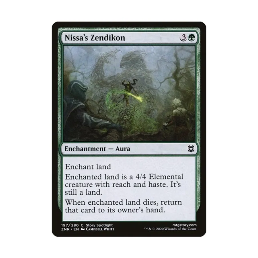 

CCG Зендикон Ниссы (клавиша C), MTG - Zendikar Rising