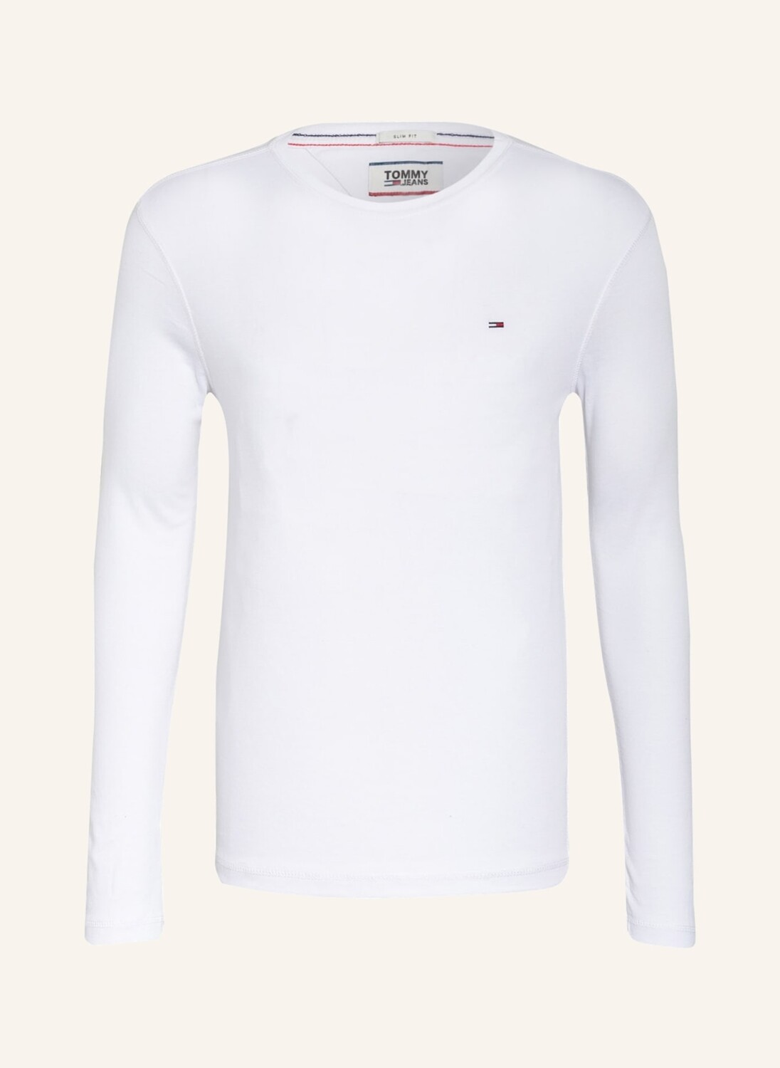 

Лонгслив TOMMY JEANS, белый