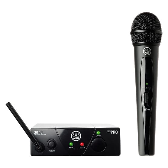 Вокальный комплект AKG WMS40VSA Mini Vocal Wireless Mic Set - Band A
