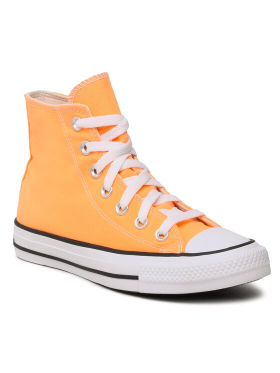 Кроссовки из ткани Converse, оранжевый
