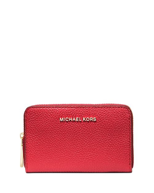 

Кожаный чехол для визиток Jet Set Michael Kors, цвет Red