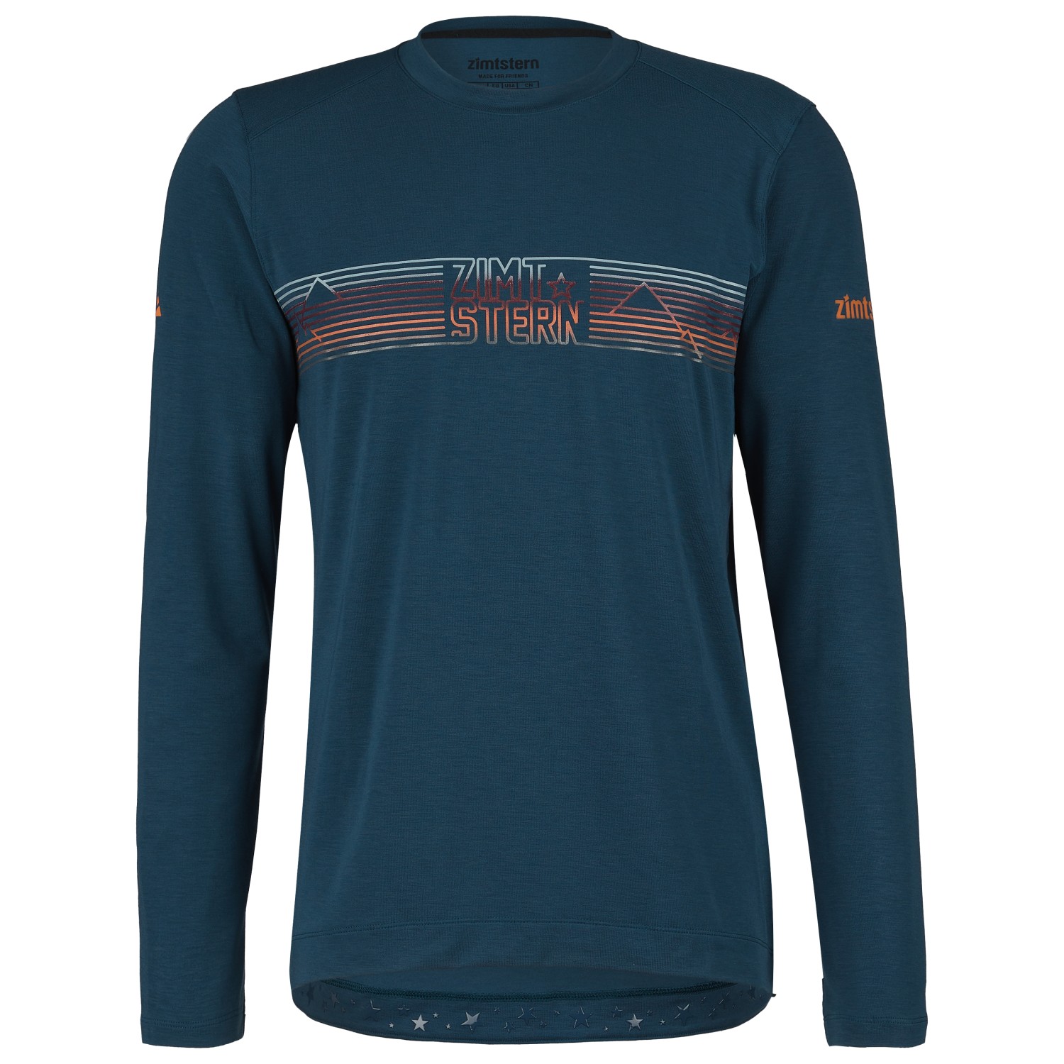 Лонгслив Zimtstern Trailflowz Shirt L/S, цвет French Navy