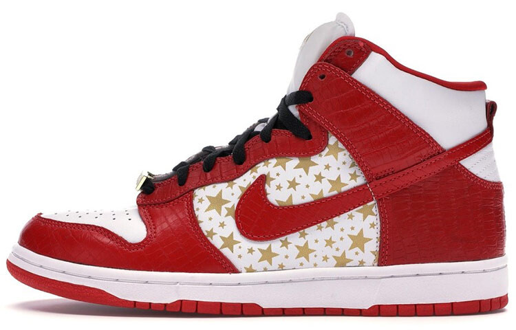

Nike Dunk High Pro SB Supreme Red Stars