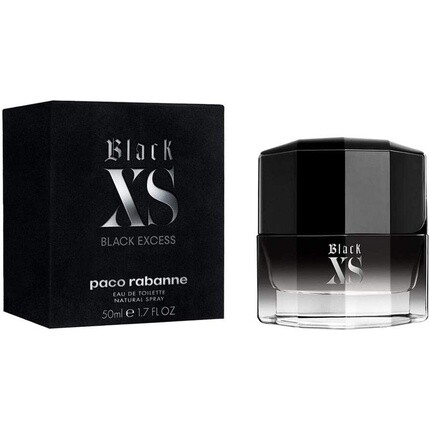 Paco Rabanne Black Xs Eau De Toilette Spray 50ml paco rabanne black xs for women eau de toilette 80ml