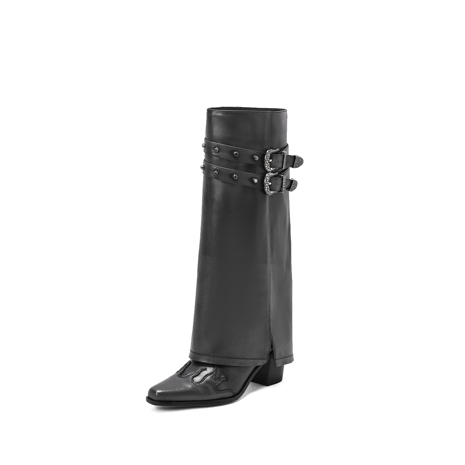 

Сапоги женские Pvaj, цвет Black Gray