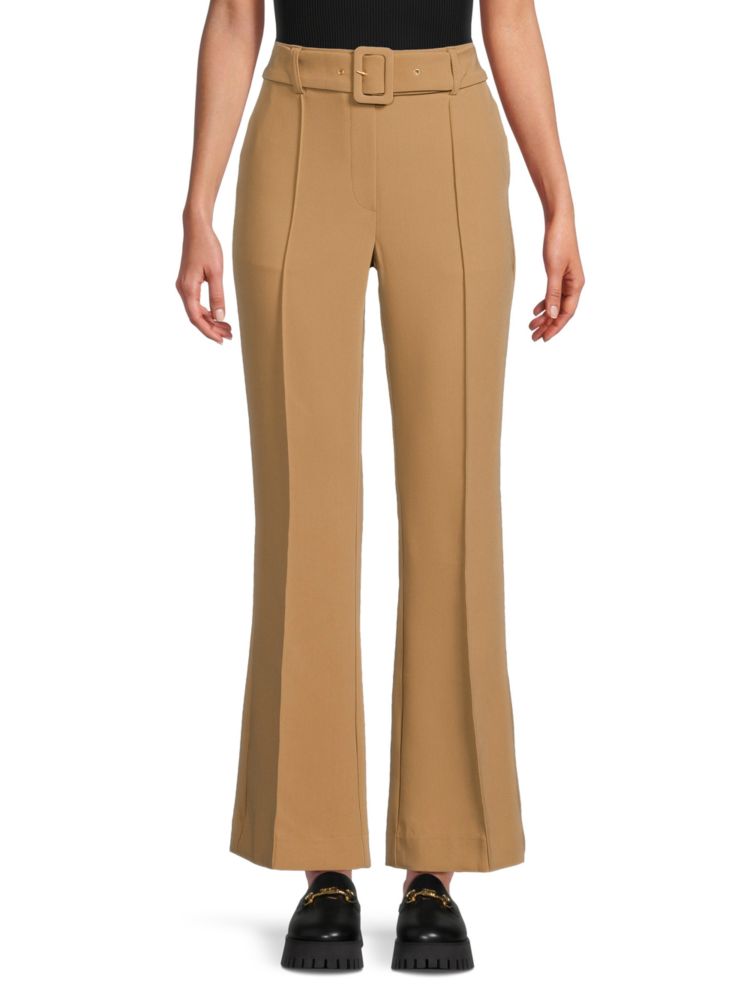 Расклешенные брюки с поясом Ellen Tracy, цвет Camel ellen ellen интимный дезодорант