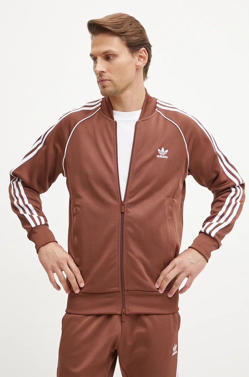 

Толстовка adidas Originals Adicolor Classics SST Tracktop, коричневый