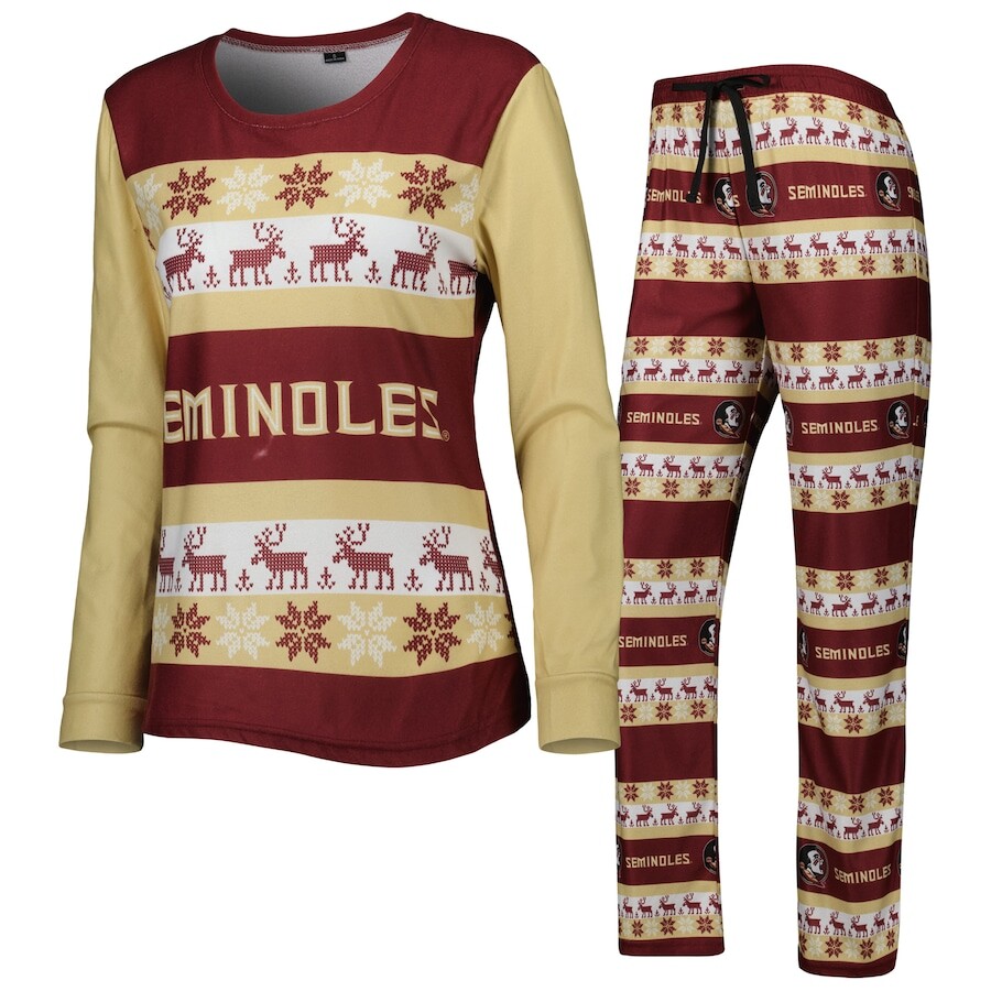 

Пижамный комплект FOCO Florida State Seminoles, золотой