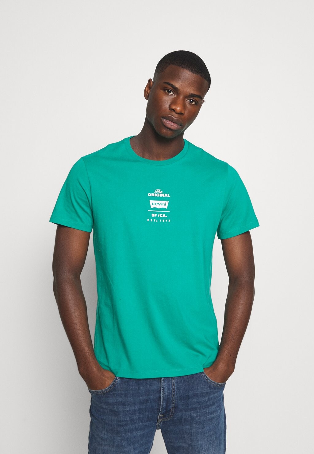 

Футболка с принтом Housemark Graphic Levi's, зеленый