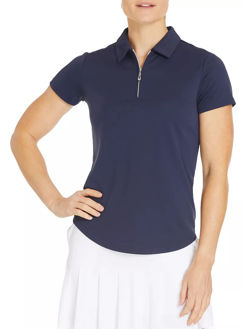 Женская рубашка-поло Sport Haley с коротким рукавом и молнией 1/4 Courte Golf haley alex roots