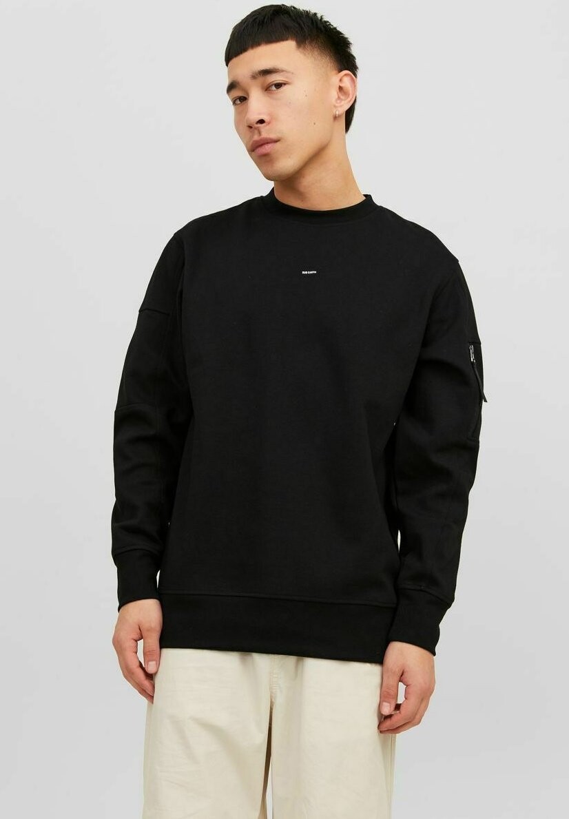 

Толстовка JCOSHADE CREW NECK Jack & Jones, черный