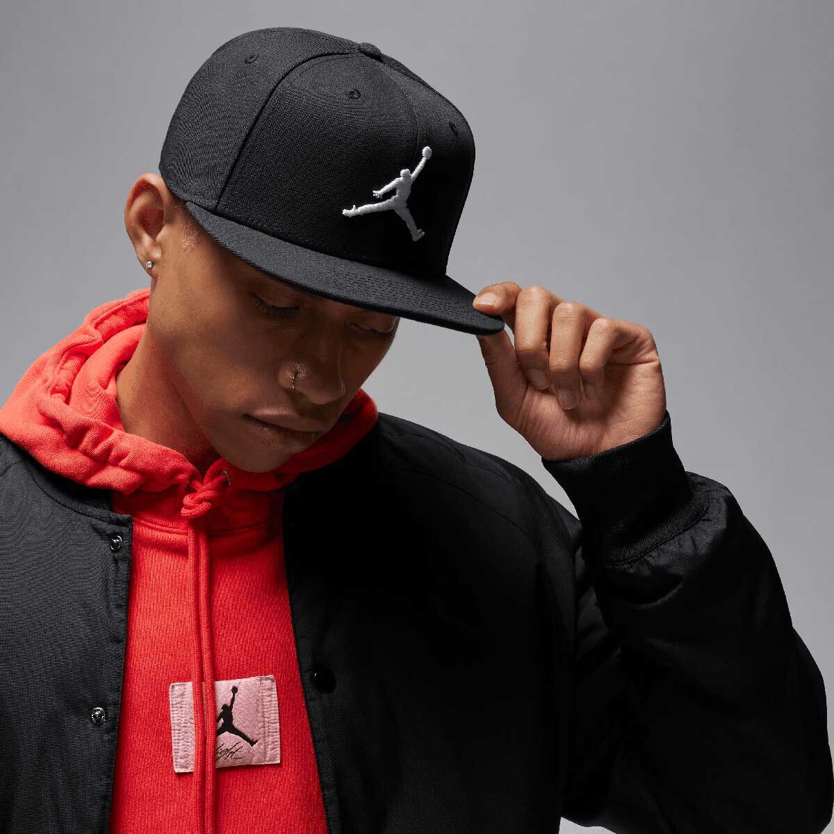 Кепка Pro Snapback Cap Jumpman Jordan, цвет White/Off White