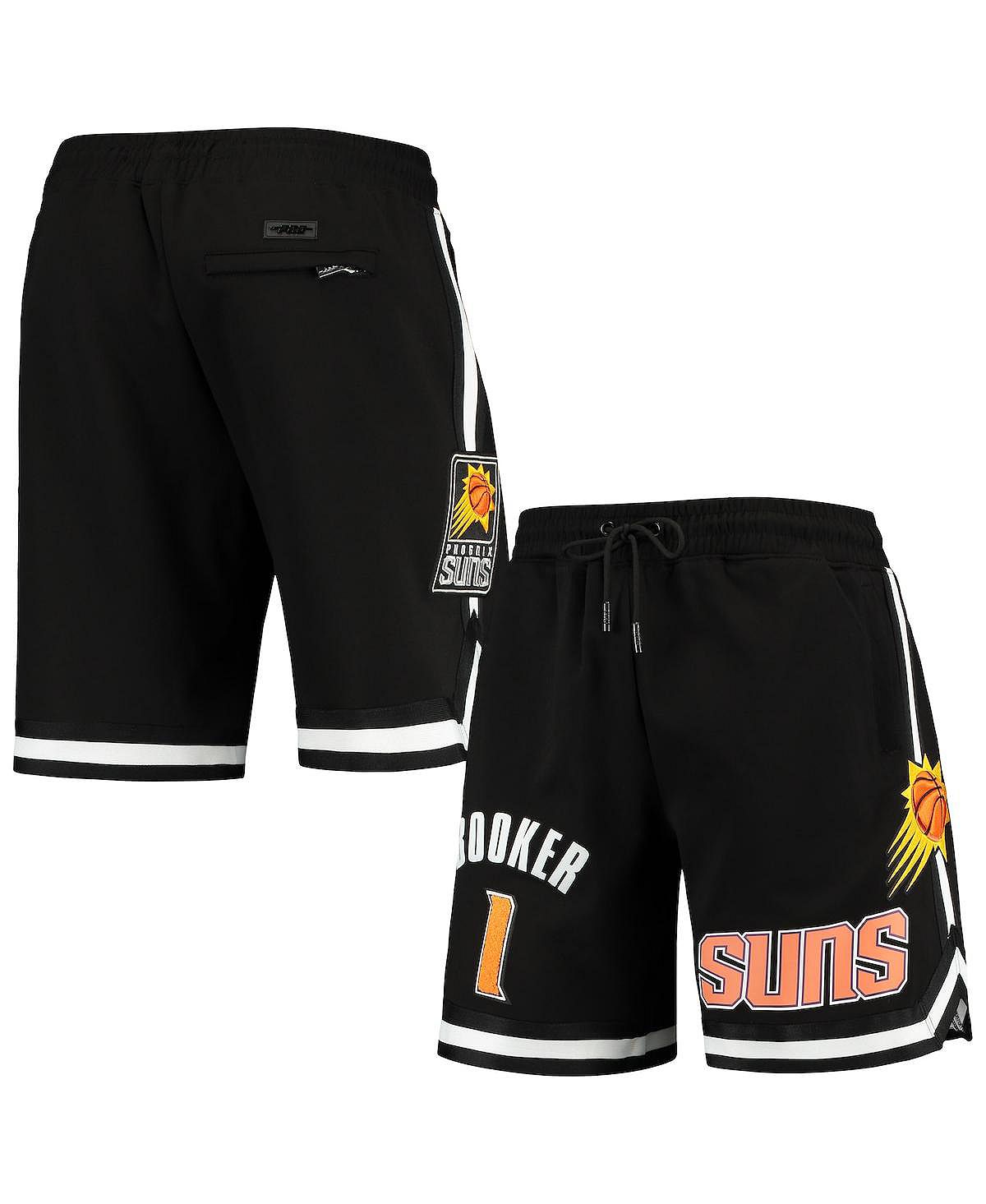 Мужские шорты Devin Booker Black Phoenix Suns Team Player Pro Standard 2021 new mens american basketball phoenix devin booker jersey